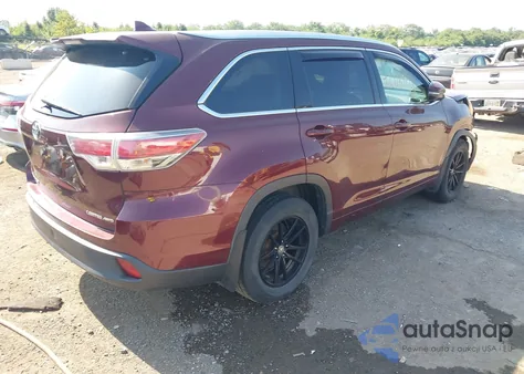 2015 Toyota Highlander Limited/Ltd Platinum из США, поврежденный, VIN 5TDDKRFH3FS137971